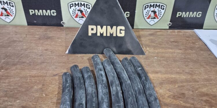 Funcionário de empresa é preso pela PM em Arcos por furto de fios de cobre