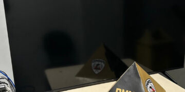 Polícia Militar recupera televisão furtada e prende dois suspeitos em Formiga