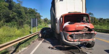 Policia Rodoviária divulga informações sobre acidente na MG-050