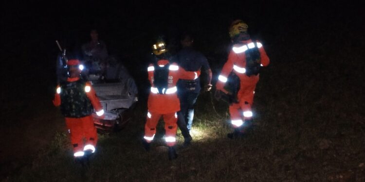 Bombeiros localizam homem desaparecido na zona rural de Campo Belo