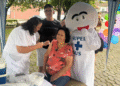 Dia D de vacinação contra a influenza mobiliza população em Córrego Fundo
