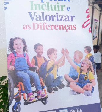 Semana Municipal da Inclusão da Pessoa com Deficiência promove aprendizado e conscientização nas escolas de Pains