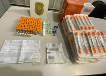 Medicamentos proibidos são apreendidos durante operação Slim Body em Iguatama