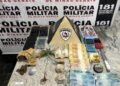 Dupla é presa por tráfico de drogas após ação da Polícia Militar em Itapecerica