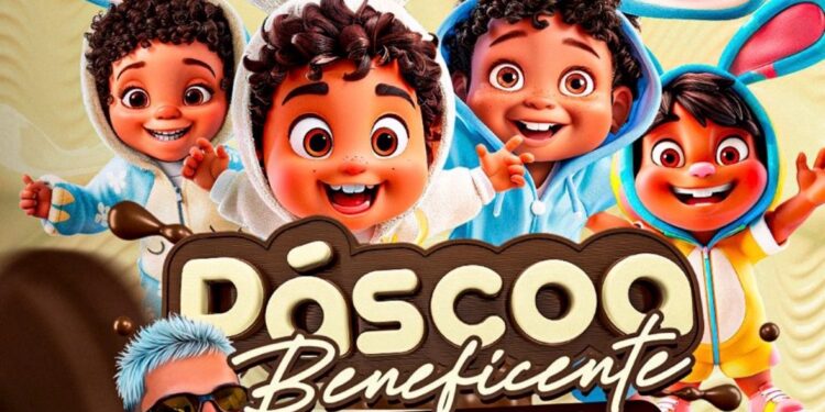 Evento de Páscoa gratuito promete diversão para crianças na Praia Popular, em Formiga