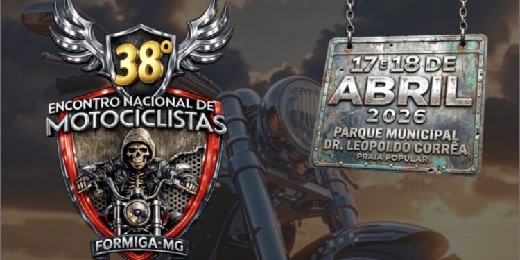 38º Encontro Nacional de Motociclistas ocorre nesta sexta e sábado em Formiga
