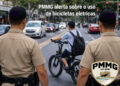 Polícia Militar alerta para uso seguro de bicicletas elétricas em Formiga
