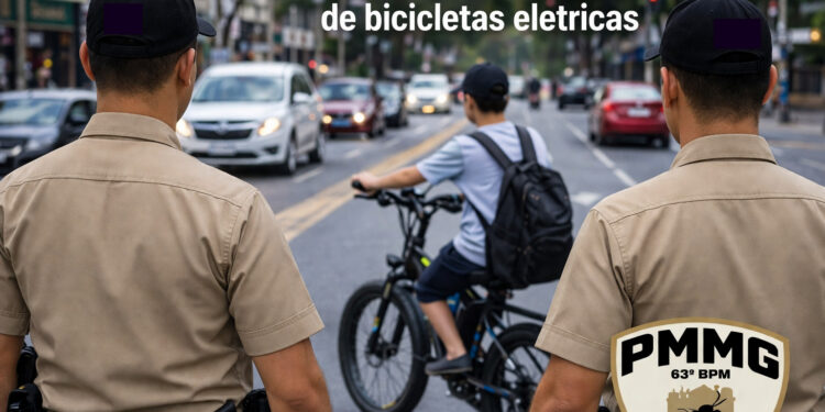 Polícia Militar alerta para uso seguro de bicicletas elétricas em Formiga