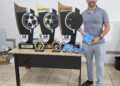 Troféus e medalhas do Campeonato do Trabalhador chegam a Córrego Fundo